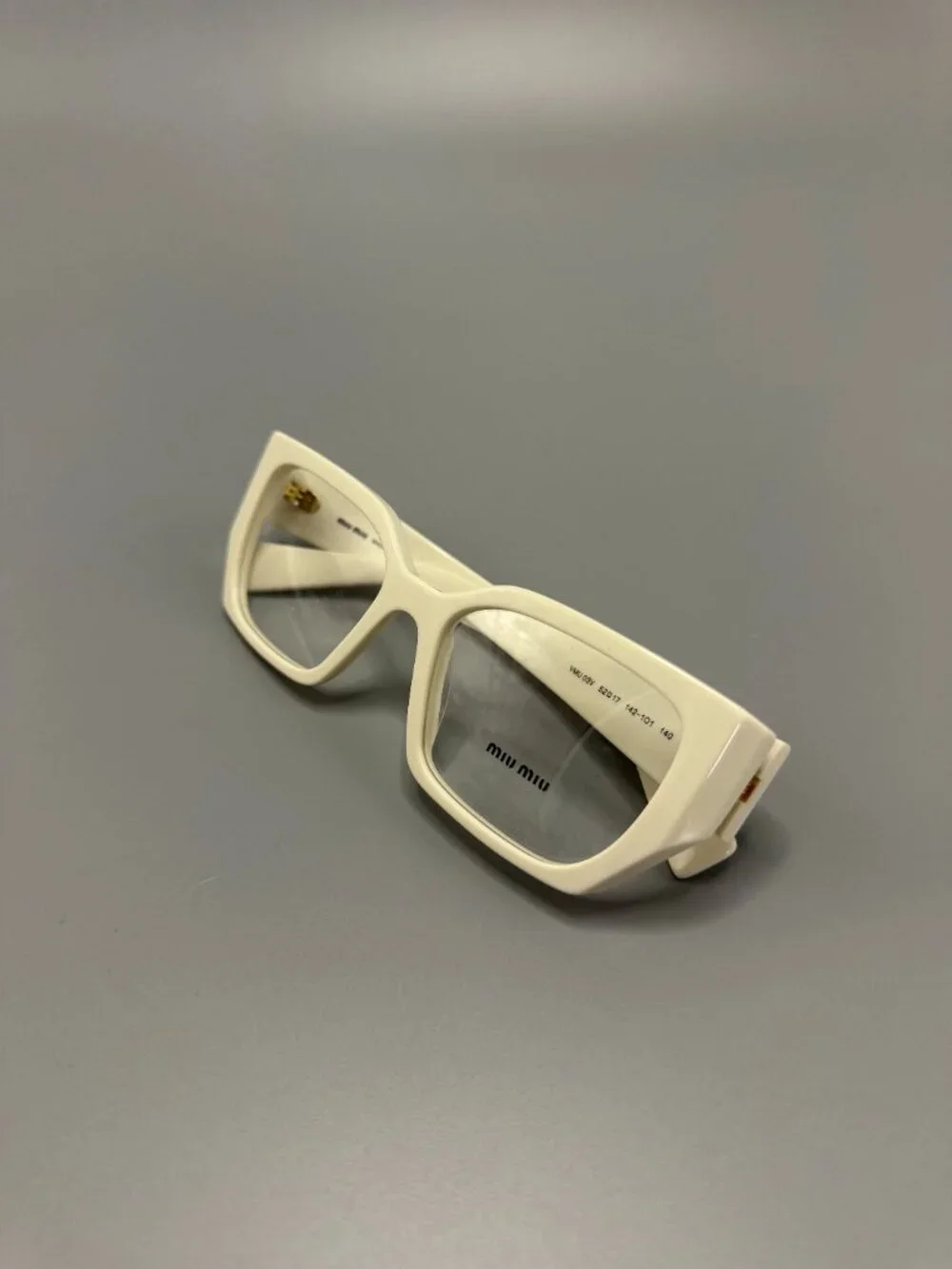 TITLE Miu Miu VMU 03U 03I Eyeglasses Frames 52-17-140 Made in Italy